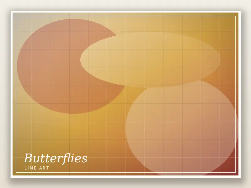 Butterflies Line Art 4