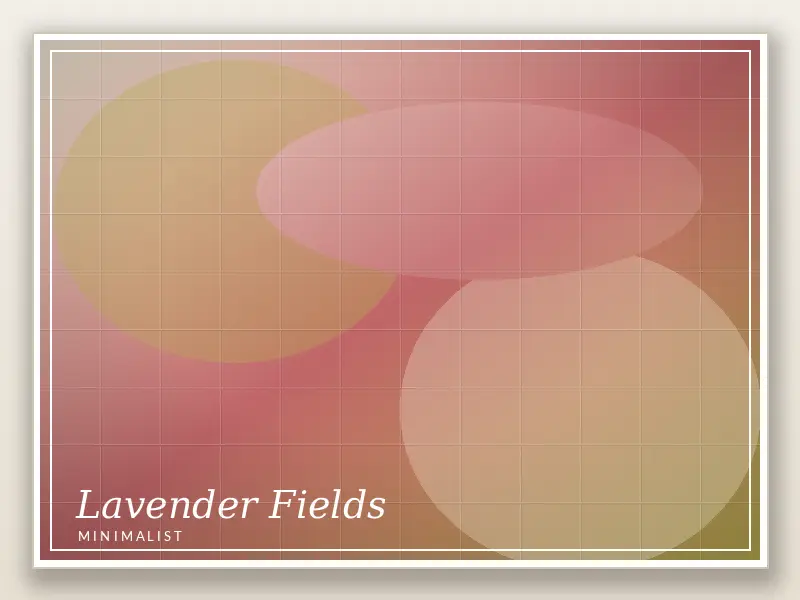 Lavender Fields Minimalist 3