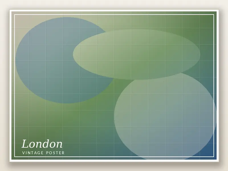 London Vintage Poster 1