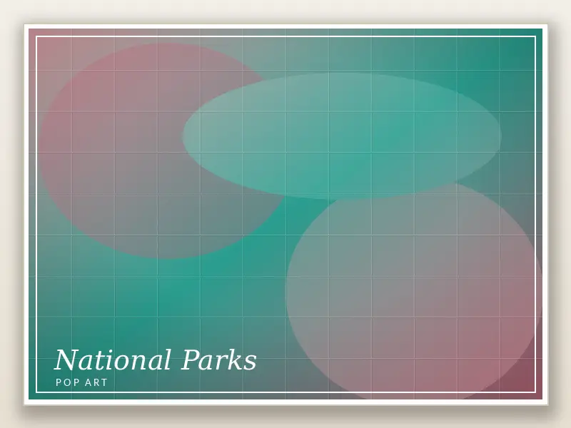 National Parks Pop Art 3