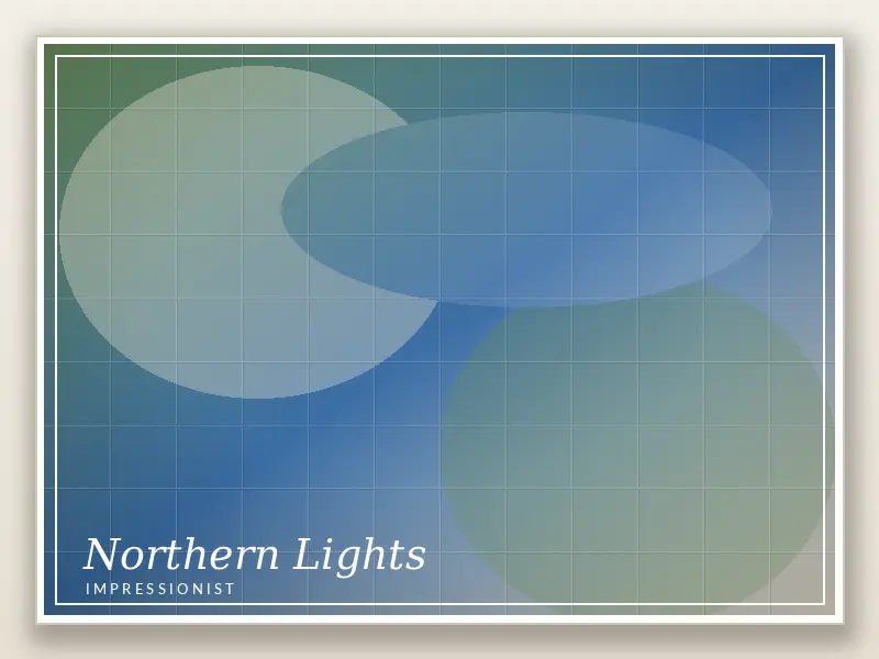 Northern Lights Impressionist 2
