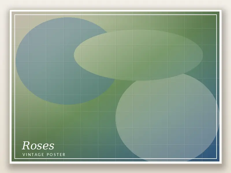 Roses Vintage Poster 4