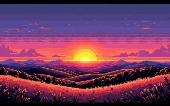 Pixel Art visual style preview