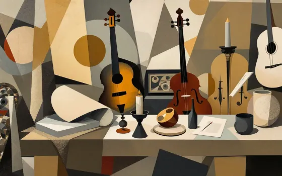 Cubist visual style preview