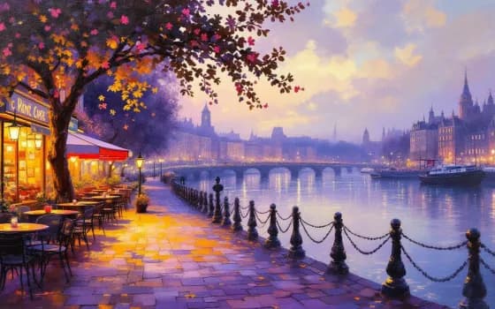 Impressionist visual style preview