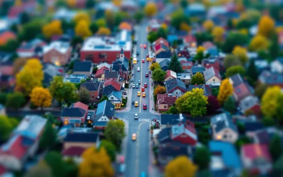 Tilt-Shift visual style preview