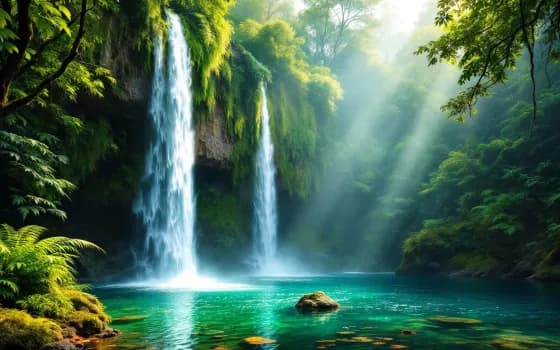Waterfall subject preview