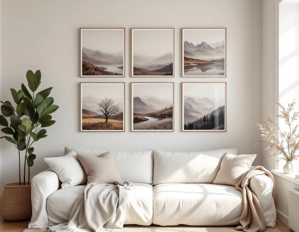 How to Build a Gallery Wall with Puzzles